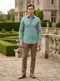 NORTHANGER ABBEY TILNEY AZURE - C17897-AZURE - 100% Cotton