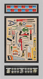 MAN CAVE NINETTE PARISI HENRY GLASS 9655P PANEL