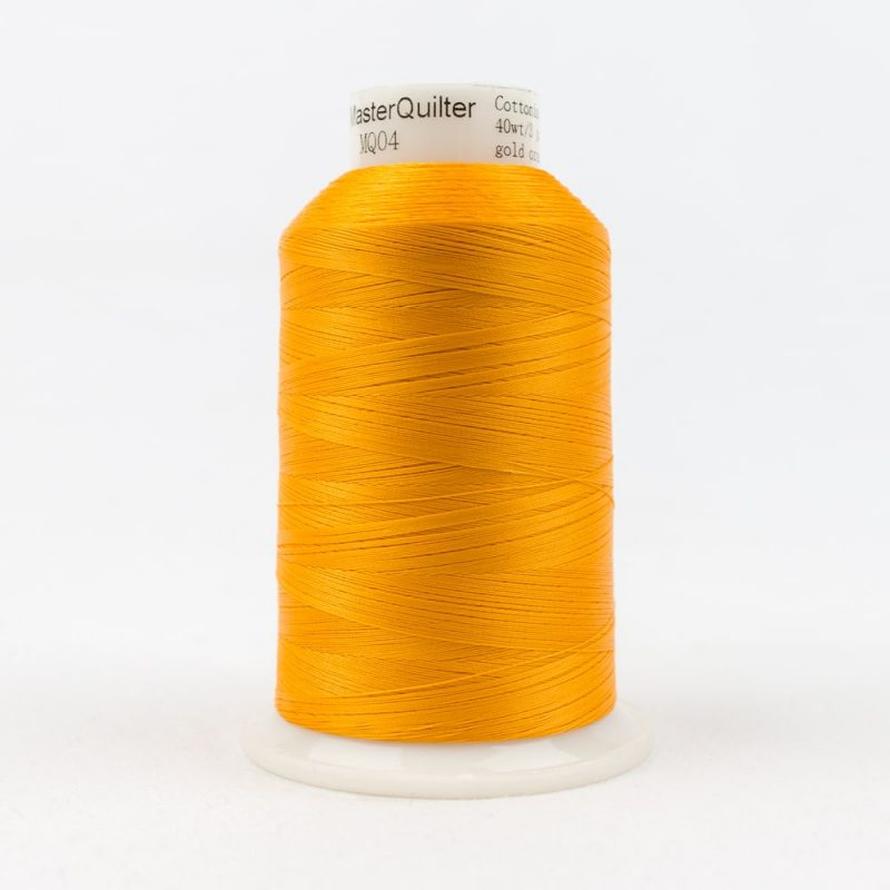Thread - MasterQuilter Longarm Polyester - 40Wt - MQL04 - Gold Orange