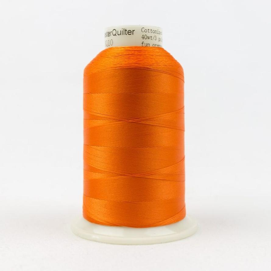 Thread - MasterQuilter Longarm Polyester - 40Wt - MQL10 - Fun Orange