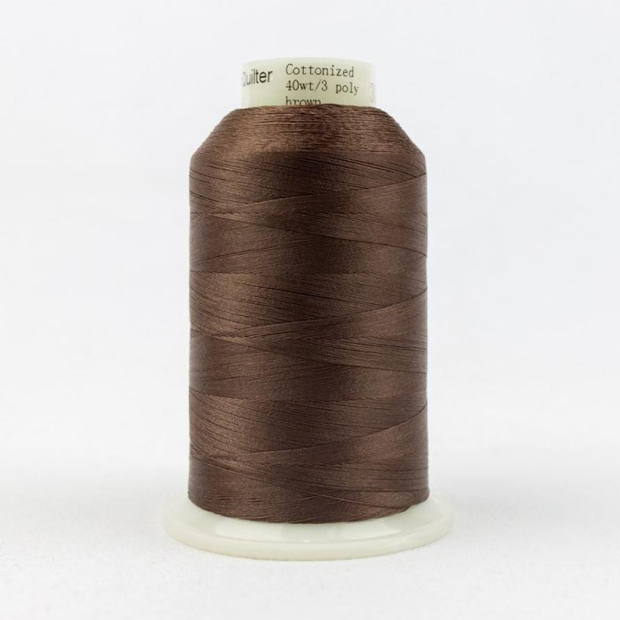 Thread - MasterQuilter Longarm Polyester - 40Wt - MQL14 - Brown