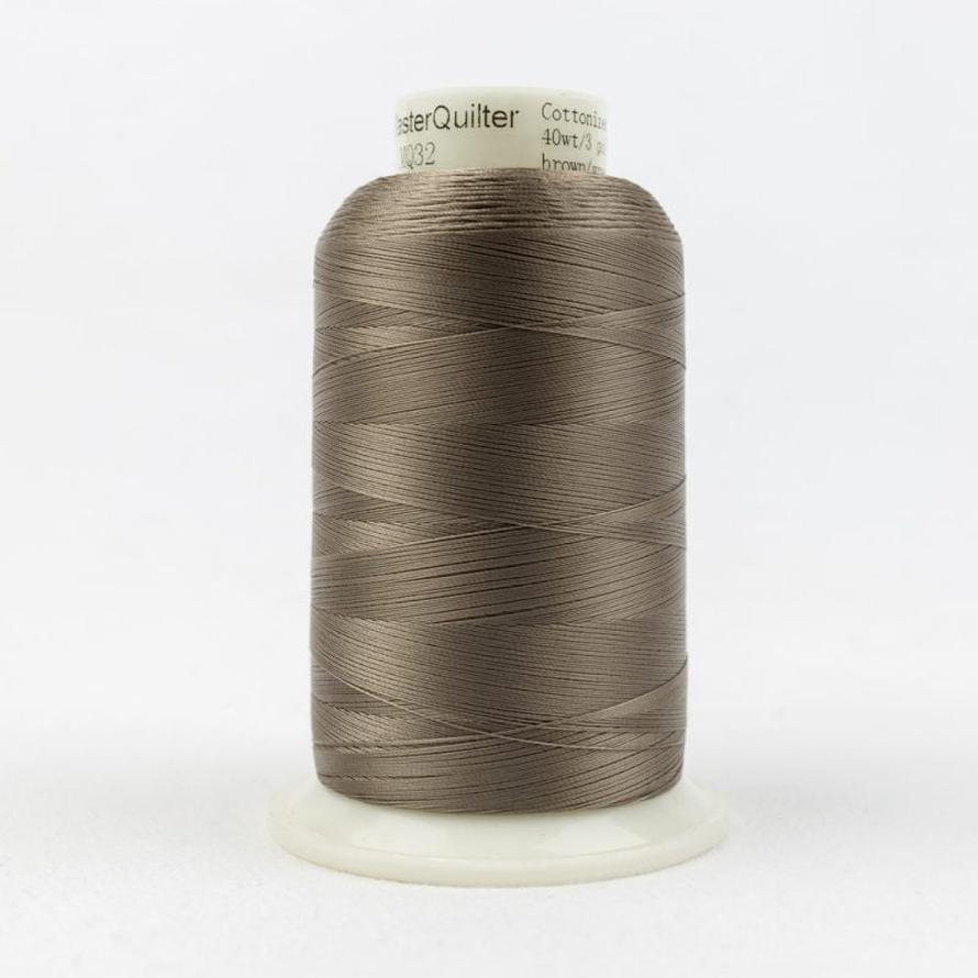 Thread - MasterQuilter Longarm Polyester - 40Wt - MQL32 - Brown Grey