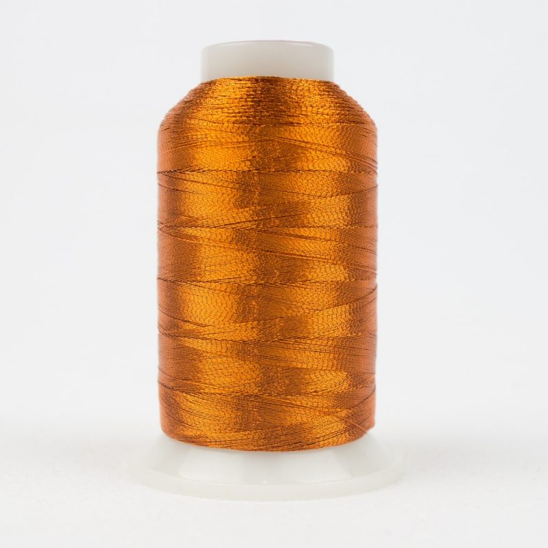 Thread - Spotlite Rayon Metallic - 40Wt - MT7713 - Light Rust - 1000m/1094yd