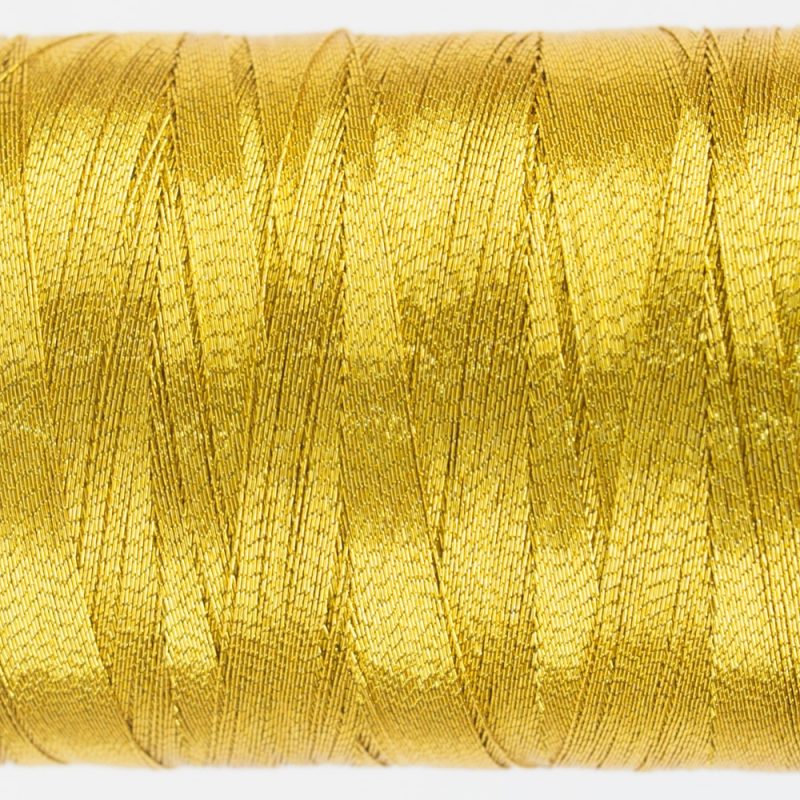 Thread - Spotlite Rayon Metallic - 40Wt - MT8858 - Dark Gold - 1000m/1094yd