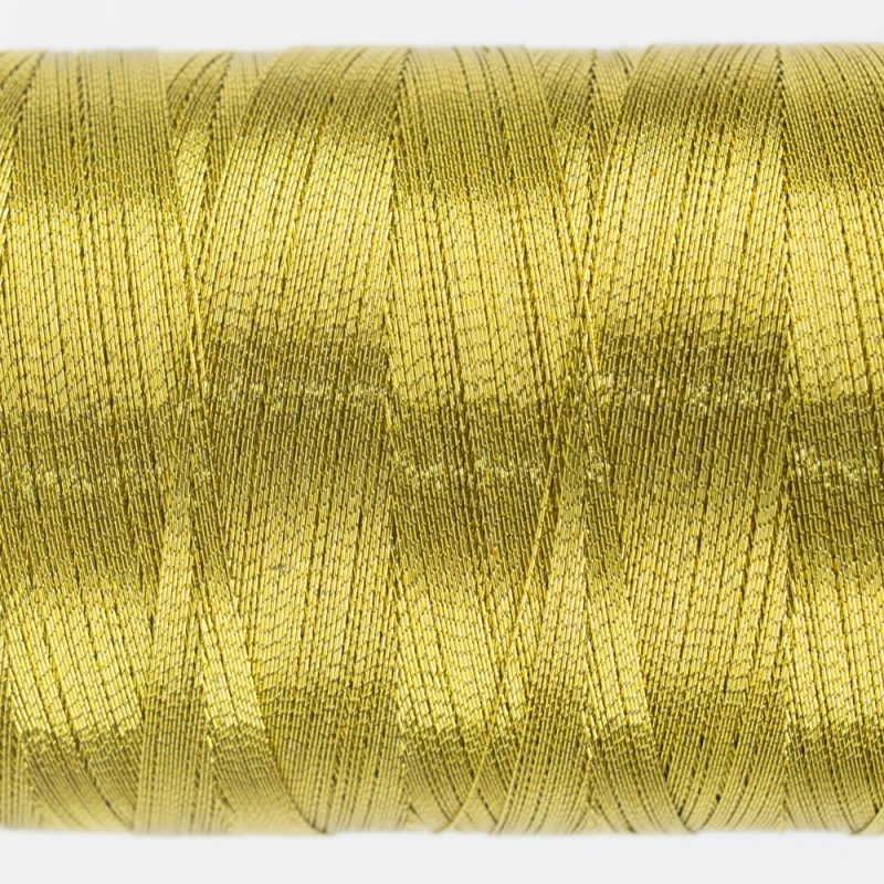 Thread - Spotlite Rayon Metallic - 40Wt - MT888 - Gold - 1000m/1094yd