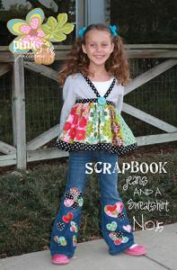 Pink Fig Scrapbook Jeans & Sweatshirt Pattern