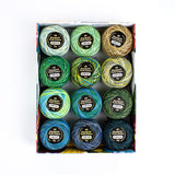 WonderFil Eleganza Variegated Packs – #8 Perle Cotton – 12 B