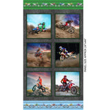 Motocross Maniacs Dirt Bike Panel