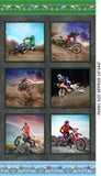 Motocross Maniacs Dirt Bike Panel