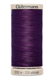 Waxed Cotton Quilting Thread #3832 PURPLE, 200m Spool
