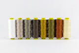 WonderFil Spagetti Packs – 12Wt Egyptian Cotton – 8 x 200m