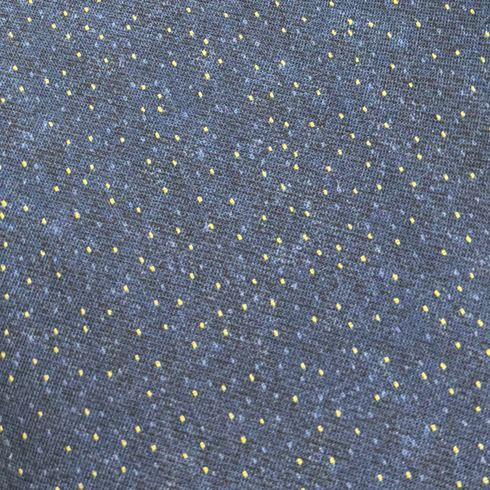 Oasis fabric - Denim Plus Dots Design 59-559