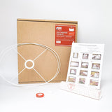 Oval Lampshade Making Kit 30cm