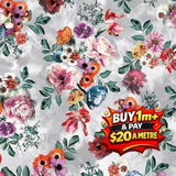 MOON FLOWER - PB5715LMU - 100% COTTON