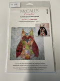 Hootee – A Little Owl Paper Quilt Card Pattern