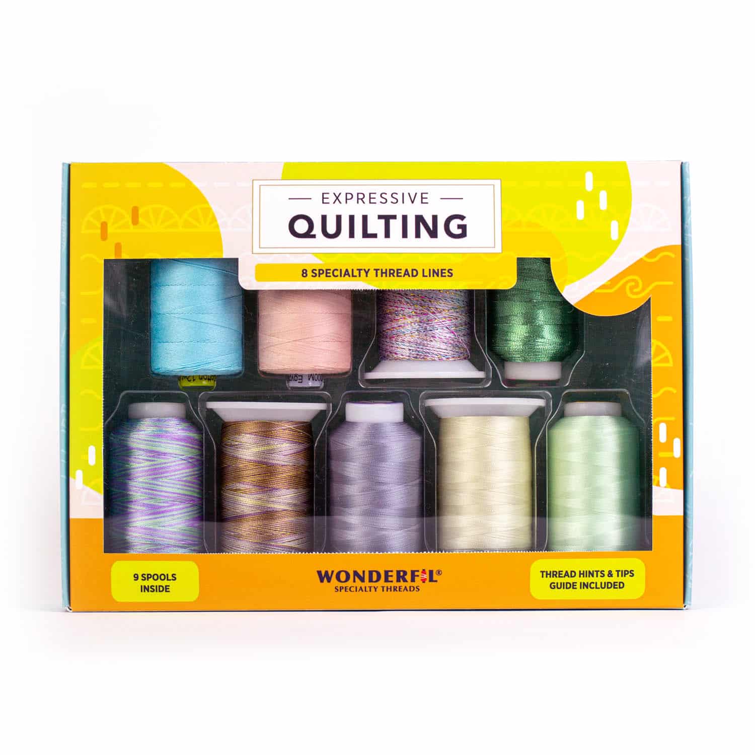 WonderFil Expressive Quilting Pack – 9 Spools