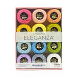 WonderFil Eleganza Ball Packs – #8 Perle Cotton – 12 Balls