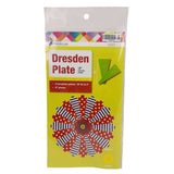 Matildas Own Dresden Plate Template Choice of 8 or 10 Inch 18 and 22.5 Degree