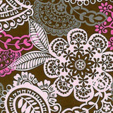 Pink Paisley Michael Miller 100% Cotton Fabric WOF 110cm-112cm
