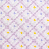 Plaid in Lilac | Happy Message 30s 100% Cotton Fabric WOF 110cm-112cm