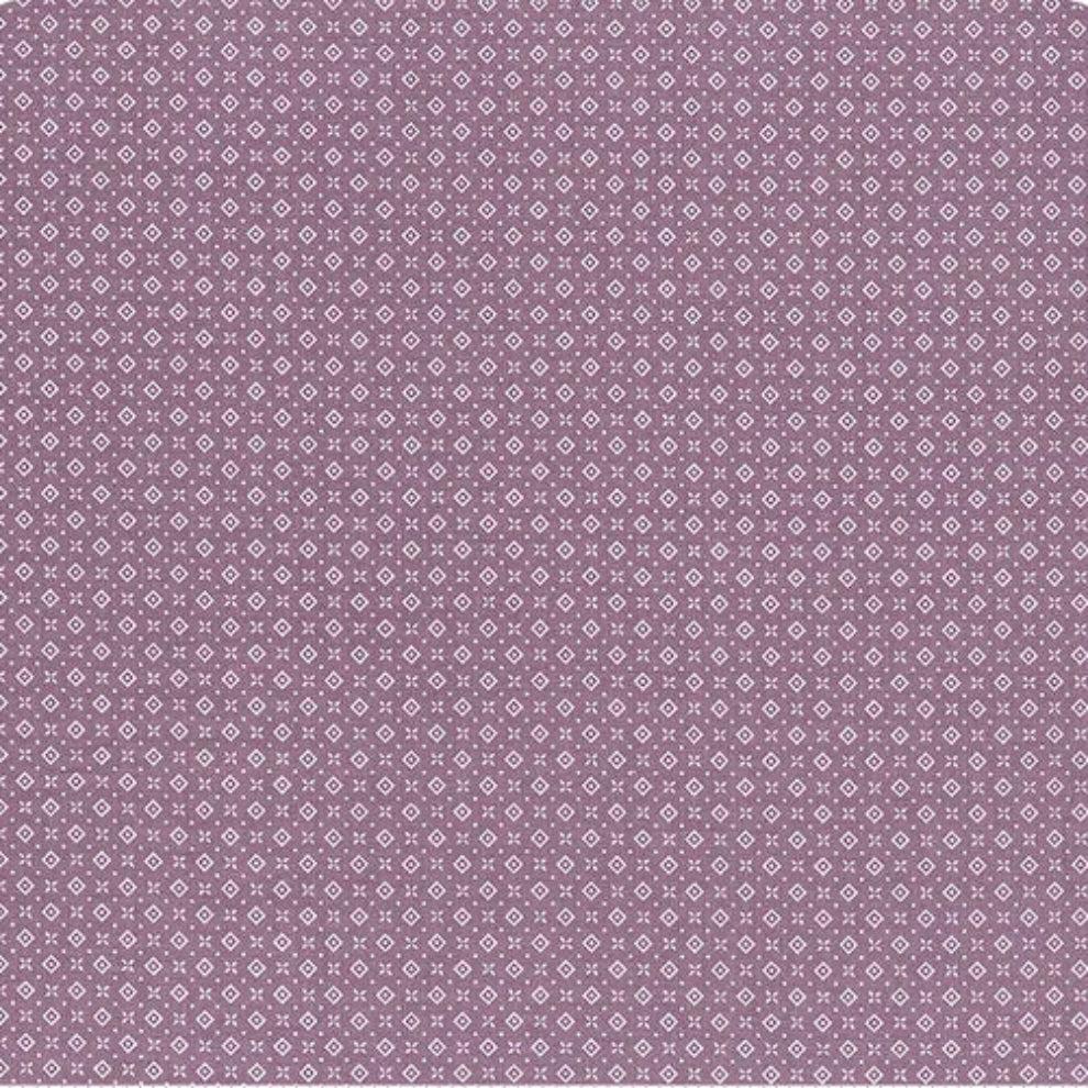 Prairie by Lori Holt, Bee  Purple 100% Cotton Fabric WOF 110cm-112cm