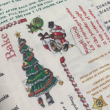 QT Fabric Steampunk Christmas by Desiree's Designs 28904 E Ecru Recipes