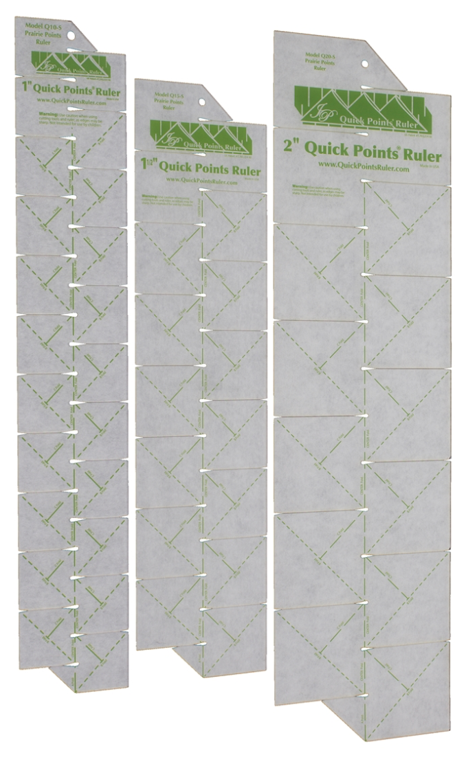 Quick Points Ruler - Multi Pack: 1", 1.5", 2".
