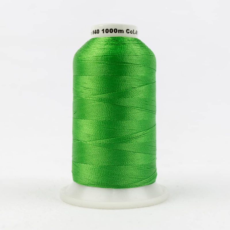 Threads - Rayon - Splendor 40Wt - R4153 - Vibrant Green - 1000m/1094yd
