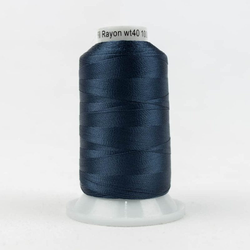 Threads - Rayon - Splendor 40Wt - R7136 - Blue Depths - 1000m/1094yd
