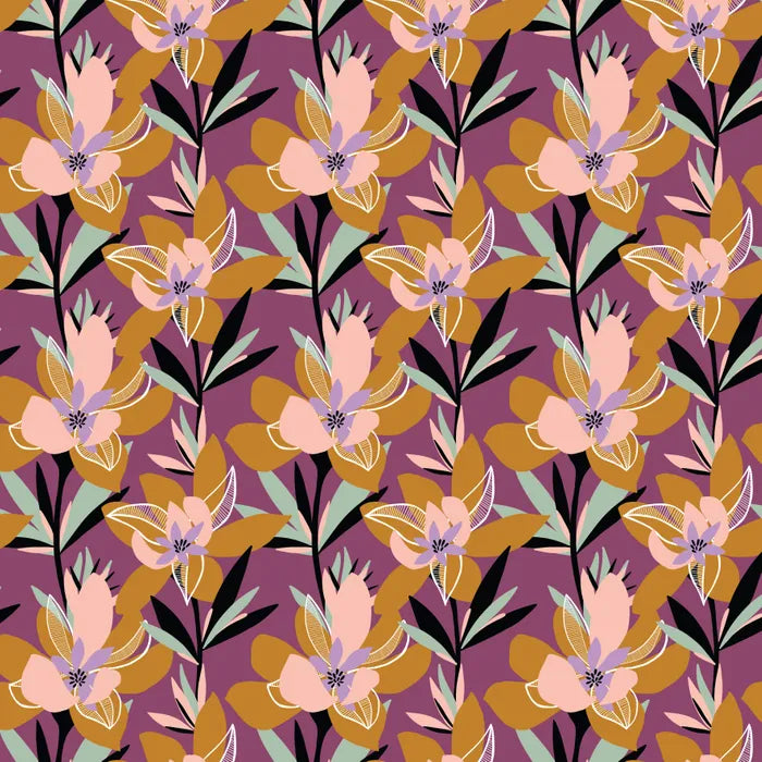 Rachelle Holowko - 100% Cotton Lawn Fabric DVF1149