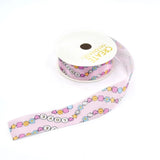 Create Handmade Ribbon Spool - 22mm x 3m - Pink Love