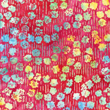 Red Batik  20040-5 100% Cotton Fabric WOF 110cm- 112cm