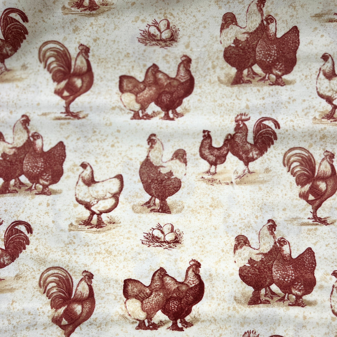 Robert Kaufman Farm Fresh D# 11409 100% Cotton Fabric WOF 110cm-  112cm