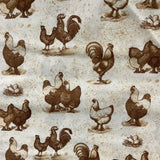 Robert Kaufman Farm Fresh D# 11409 100% Cotton Fabric WOF 110cm-  112cm