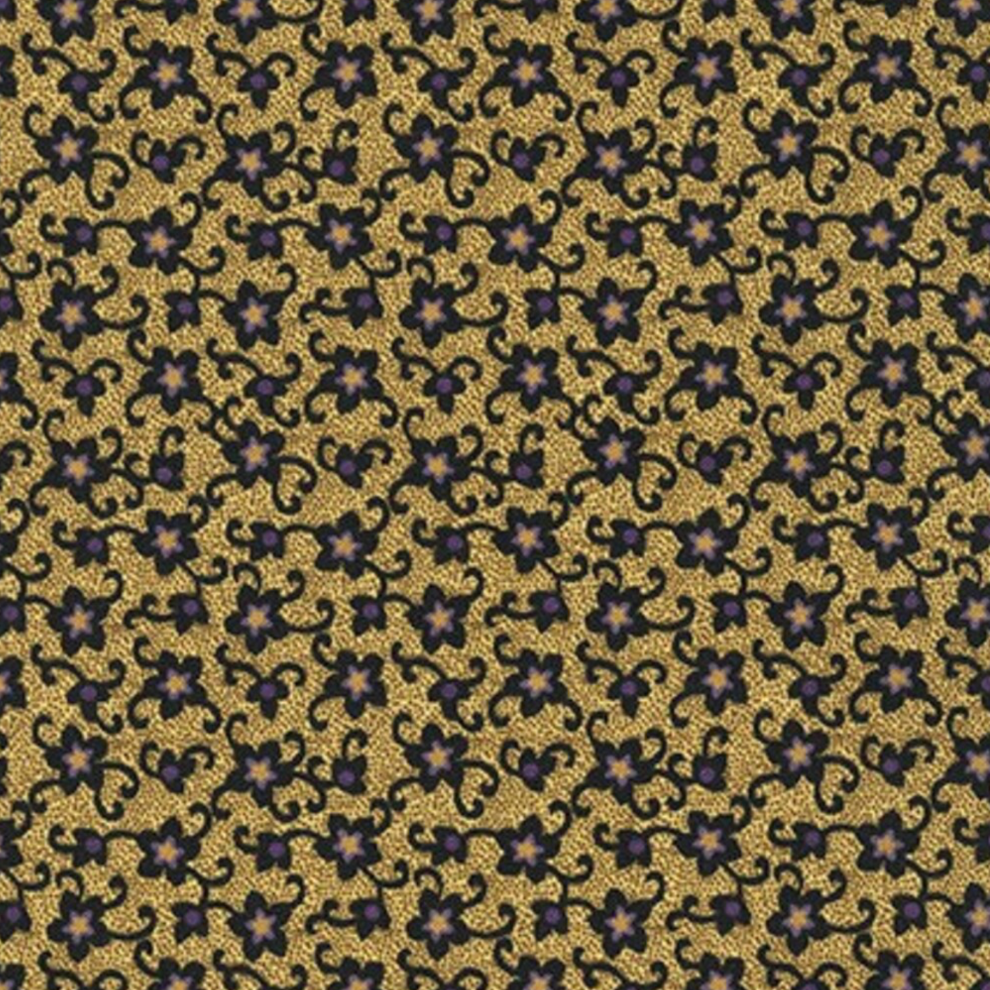 Robert Kaufman - Henderson Street Design #20517 Purple Flowers