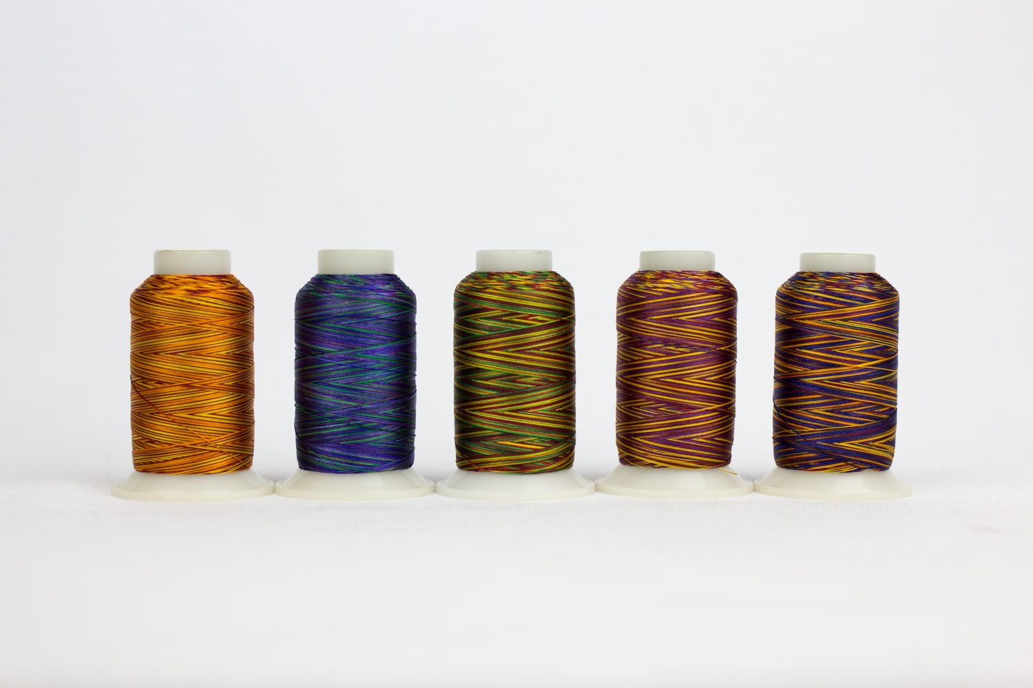 WonderFil FabuLux Packs – 40Wt Trilobal Polyester – 5 Spools