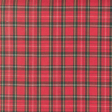 COTTON TRADITIONAL PLAID CHECK 51010 SB51010.101 - 100% Cotton Fabric