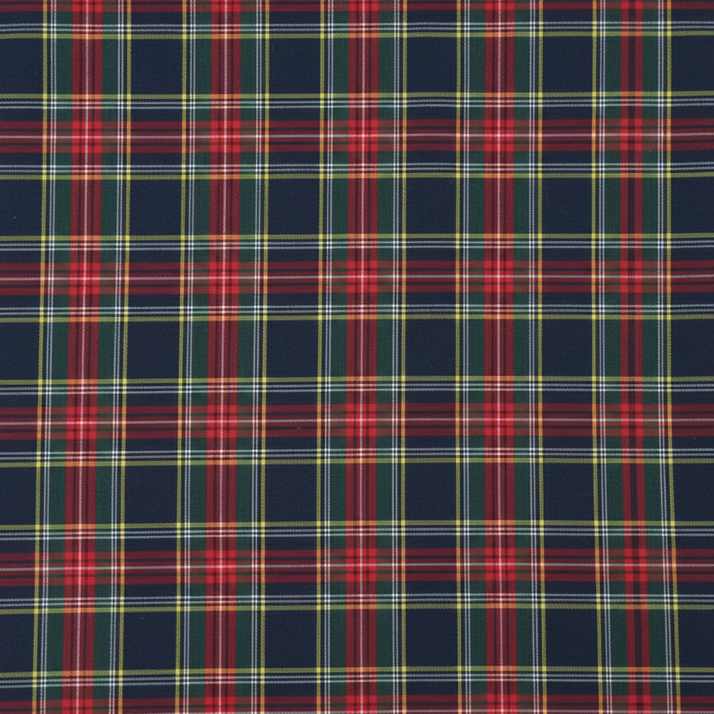 COTTON TRADITIONAL PLAID CHECK 104 - 100% Cotton Fabric