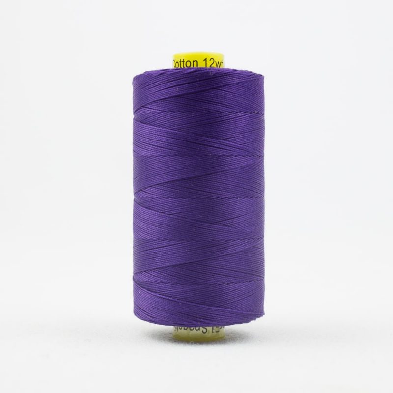 Thread - Spagetti Egyptian Cotton - 12Wt - SP07 - Deep Royal Purple