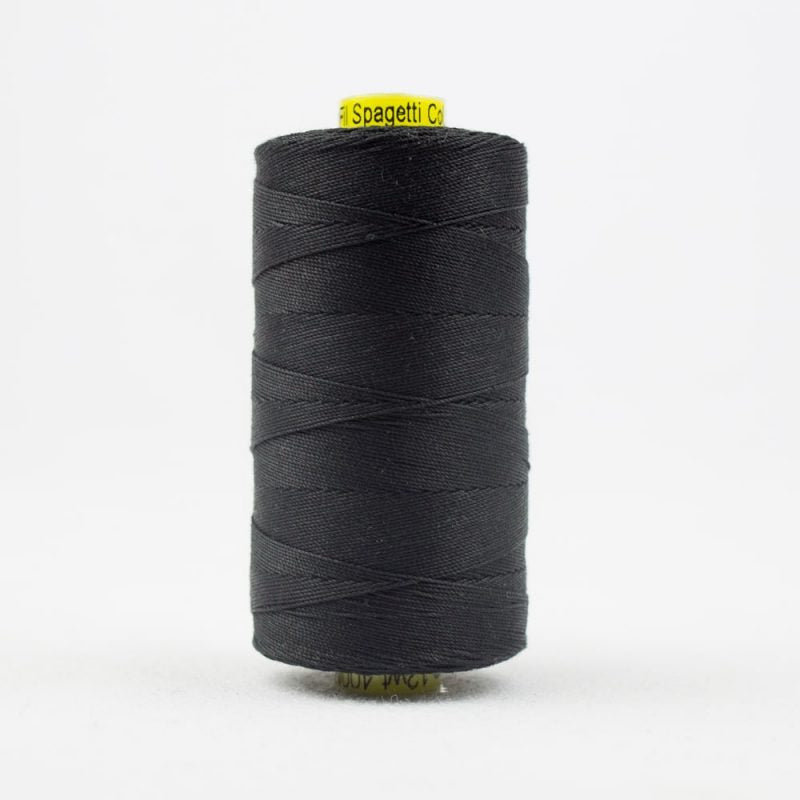 Thread - Spagetti Egyptian Cotton - 12Wt - SP200 - Black