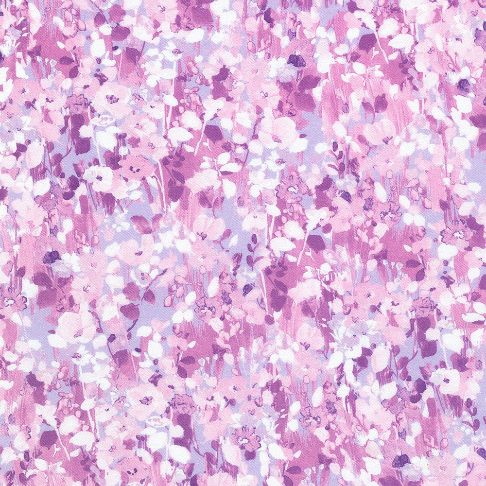 PAINTERLY PETALS VALLEY RK2334823 100% Cotton