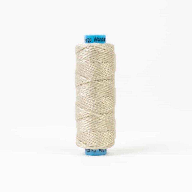Thread - Egyptian Cotton - Sue Spargo Eleganza - SSEZ01 - Sea Shell - 38.4m/42yd