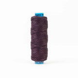 Thread - Egyptian Cotton - Sue Spargo Eleganza - SSEZ08 - Black Berry - 38.4m/42yd