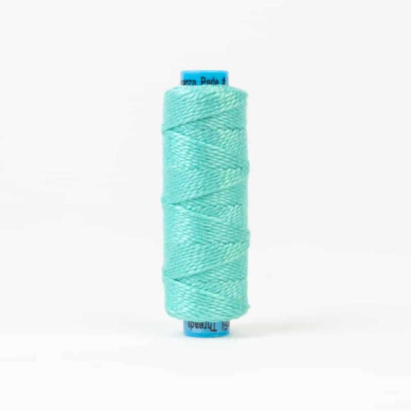 Thread - Egyptian Cotton - Sue Spargo Eleganza - SSEZ09 - Sea - 38.4m/42yd
