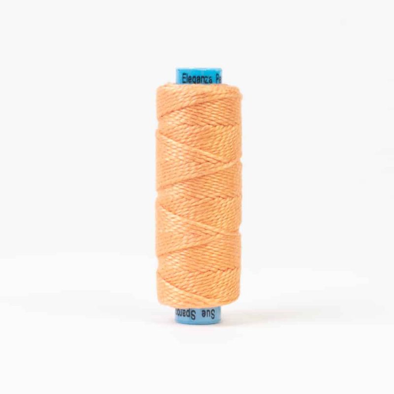Thread - Egyptian Cotton - Sue Spargo Eleganza - SSEZ14 - Peach Puff - 38.4m/42yd