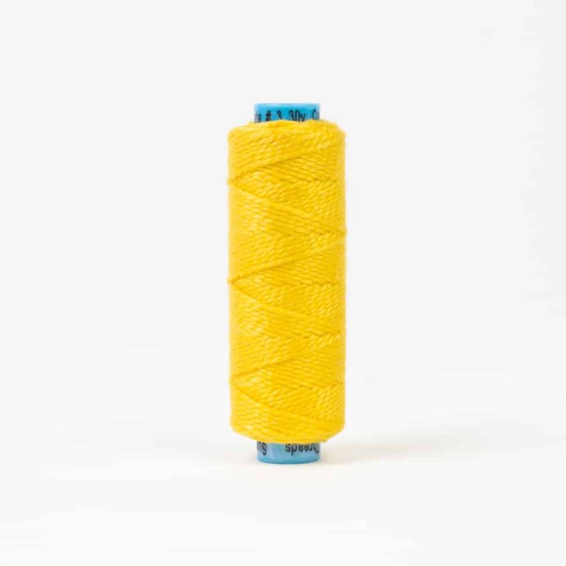 Thread - Egyptian Cotton - Sue Spargo Eleganza - SSEZ18 - Lemon Curd - 38.4m/42yd