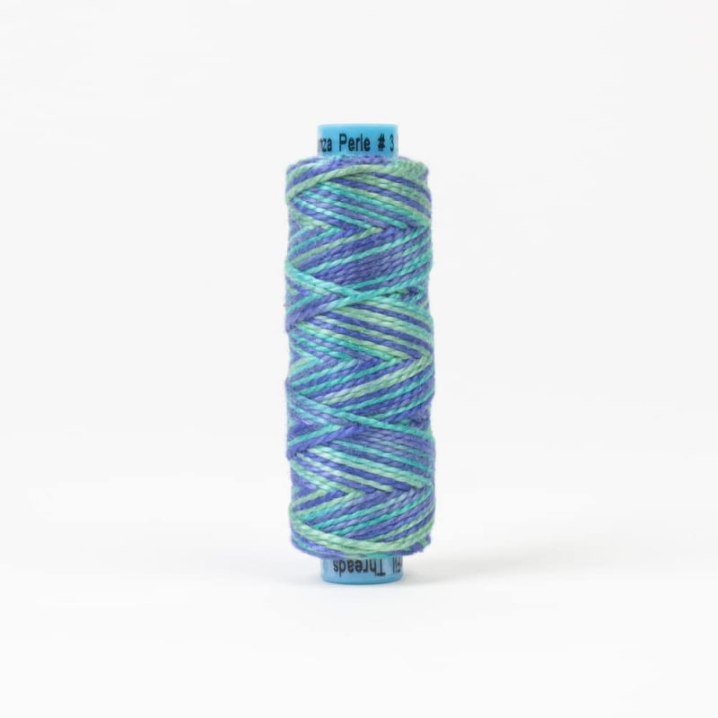 Thread - Egyptian Cotton - Sue Spargo Eleganza - SSEZM19 - Island Oasis - 38.4m/42yd