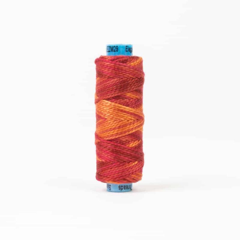 Thread - Egyptian Cotton - Sue Spargo Eleganza - SSEZM29 - Wildfire - 38.4m/42yd