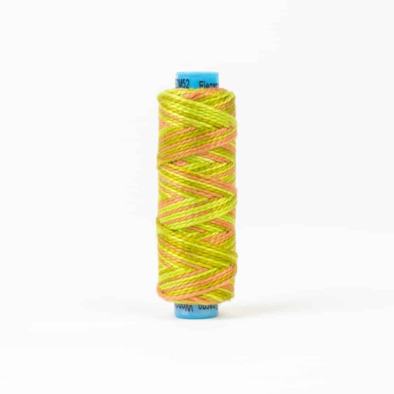 Thread - Egyptian Cotton - Sue Spargo Eleganza - SSEZM52 - Citrus Zest - 38.4m/42yd