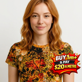 SUNLIT GARDEN - RK23118-135 - 100% COTTON